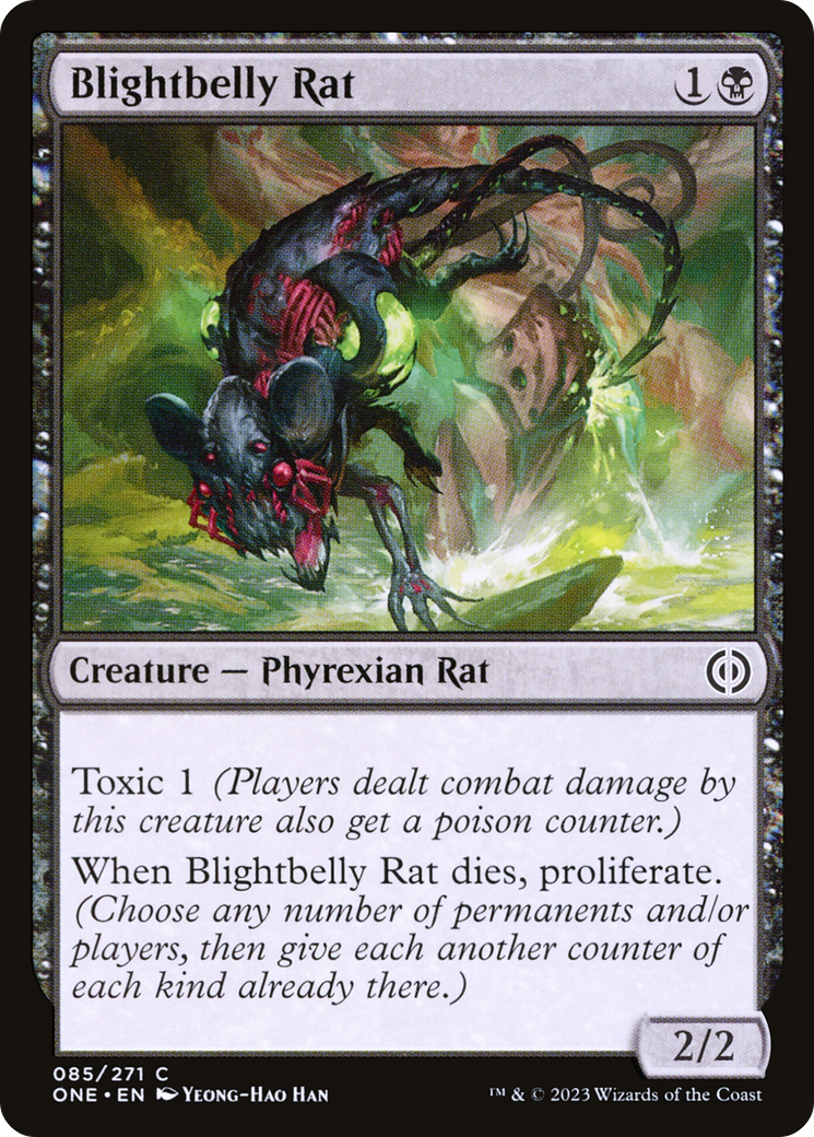 Blightbelly Rat [Phyrexia: All Will Be One] | Grognard Games