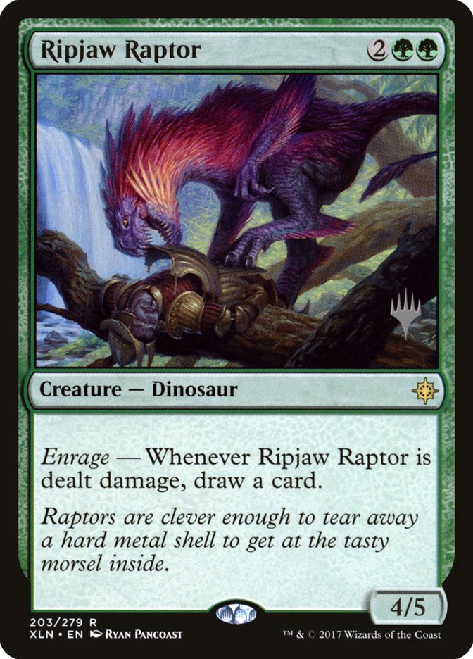 Ripjaw Raptor (Promo Pack) [Ixalan Promos] | Grognard Games