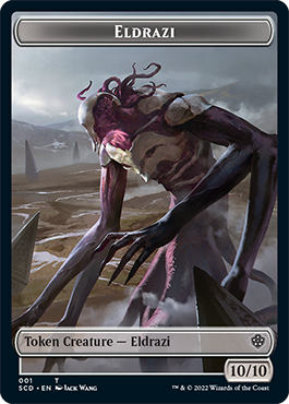 Eldrazi // Soldier Double-Sided Token [Starter Commander Decks] | Grognard Games