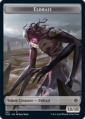 Eldrazi // Soldier Double-Sided Token [Starter Commander Decks] | Grognard Games