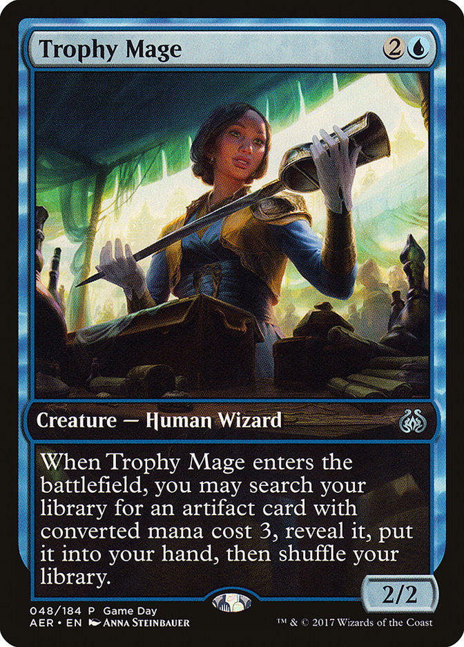 Trophy Mage (Game Day) [Aether Revolt Promos] | Grognard Games