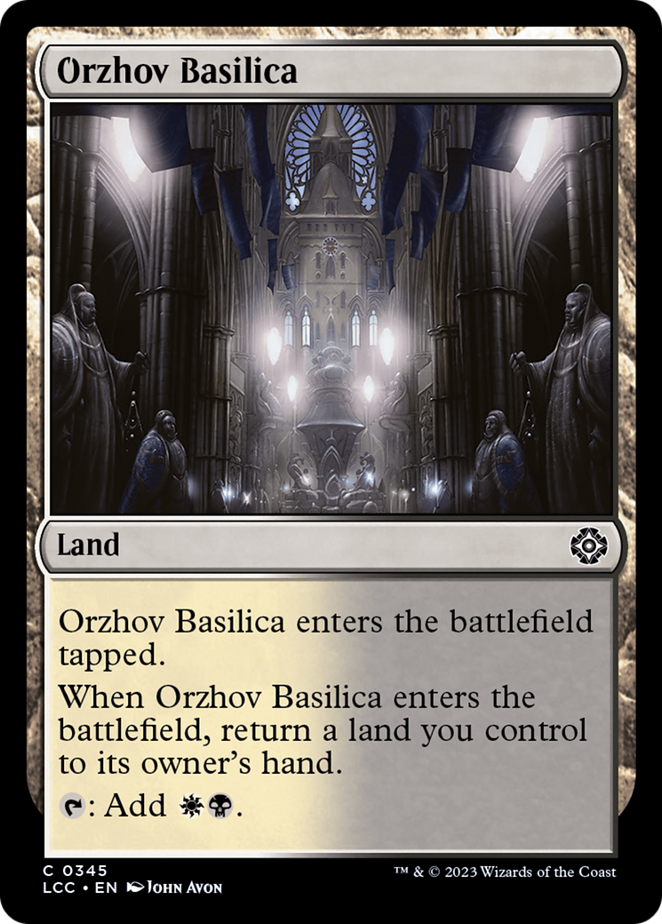 Orzhov Basilica [The Lost Caverns of Ixalan Commander] | Grognard Games