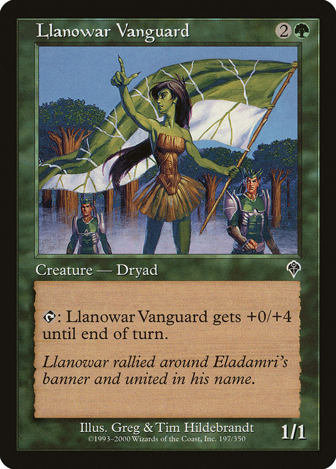 Llanowar Vanguard [Invasion] | Grognard Games