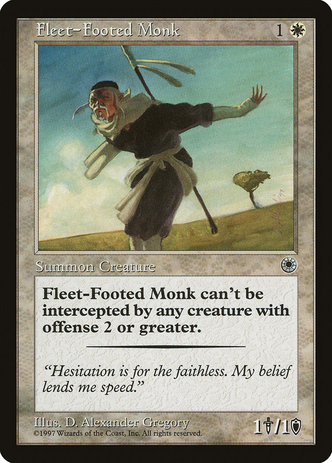 Fleet-Footed Monk [Portal] | Grognard Games