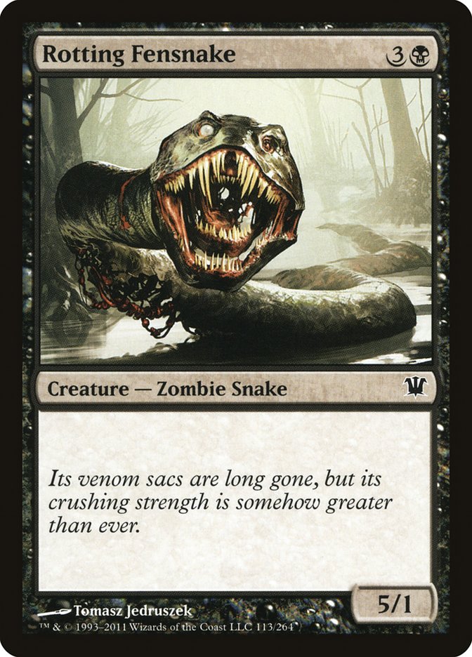 Rotting Fensnake [Innistrad] | Grognard Games