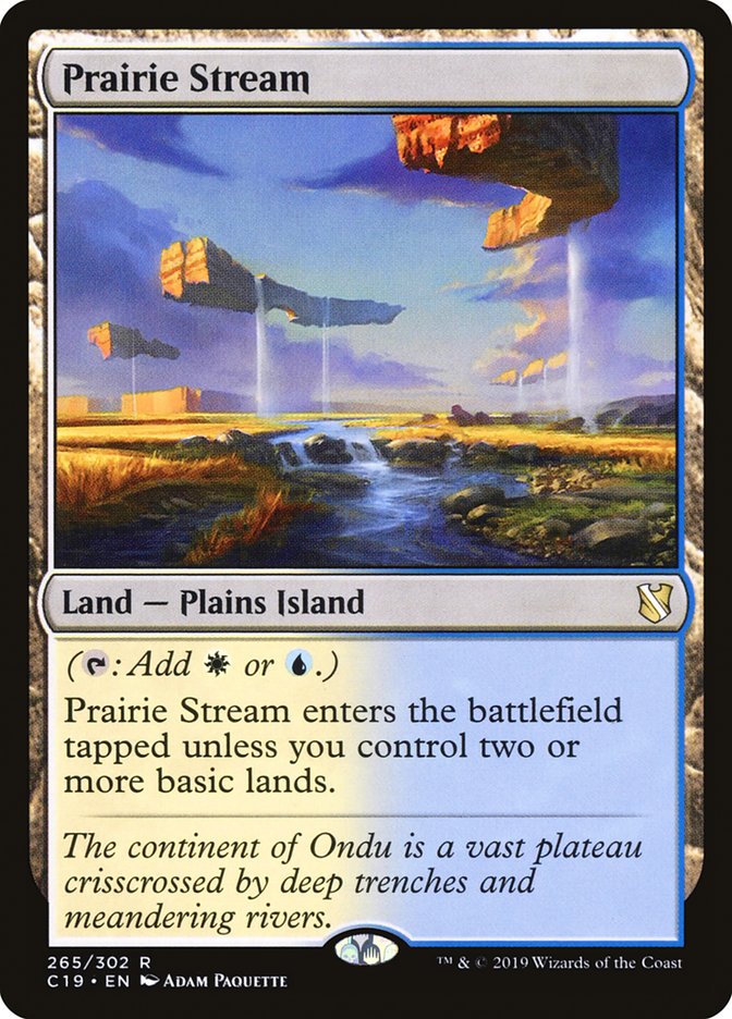 Prairie Stream [Commander 2019] | Grognard Games