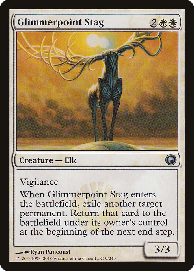 Glimmerpoint Stag [Scars of Mirrodin] | Grognard Games