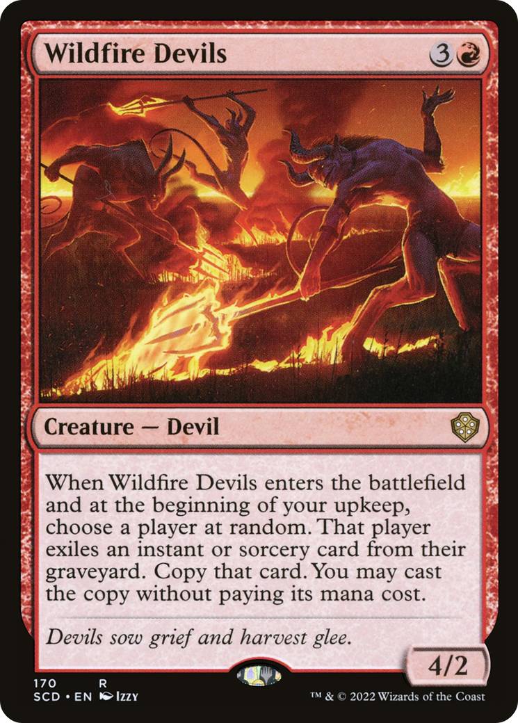 Wildfire Devils [Starter Commander Decks] | Grognard Games