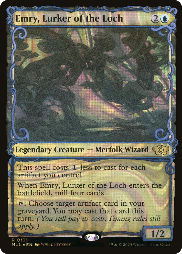 Emry, Lurker of the Loch (Halo Foil) [Multiverse Legends] | Grognard Games