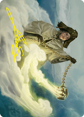 Traveling Minister Art Card (Gold-Stamped Signature) [Innistrad: Crimson Vow Art Series] | Grognard Games