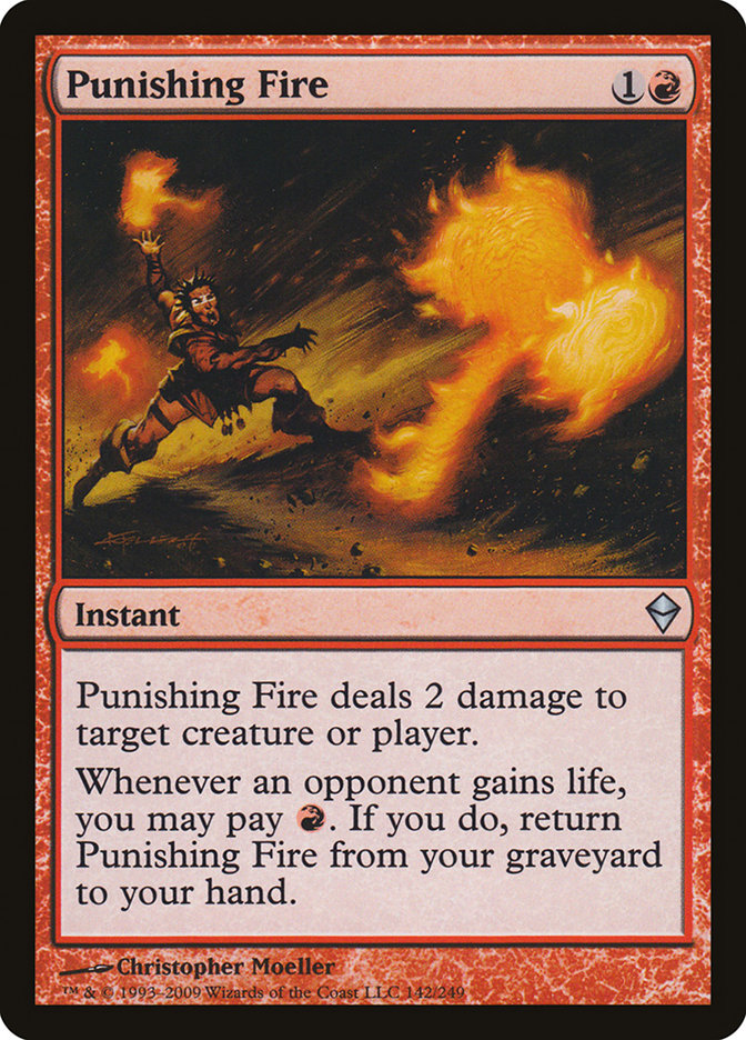 Punishing Fire [Zendikar] | Grognard Games