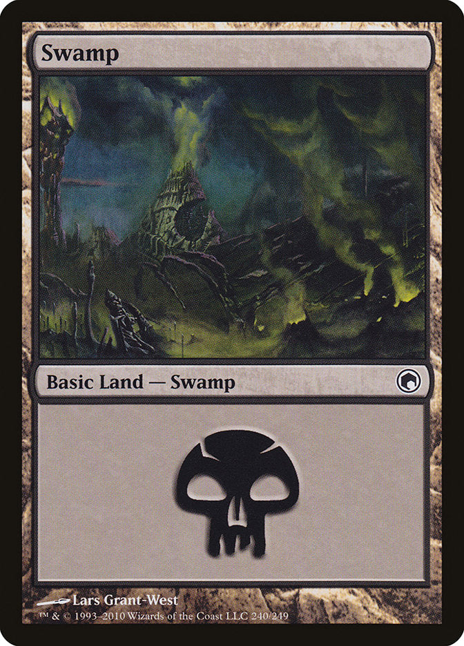 Swamp (240) [Scars of Mirrodin] | Grognard Games