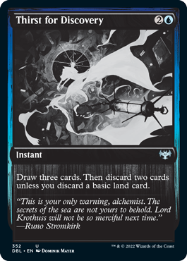 Thirst for Discovery [Innistrad: Double Feature] | Grognard Games