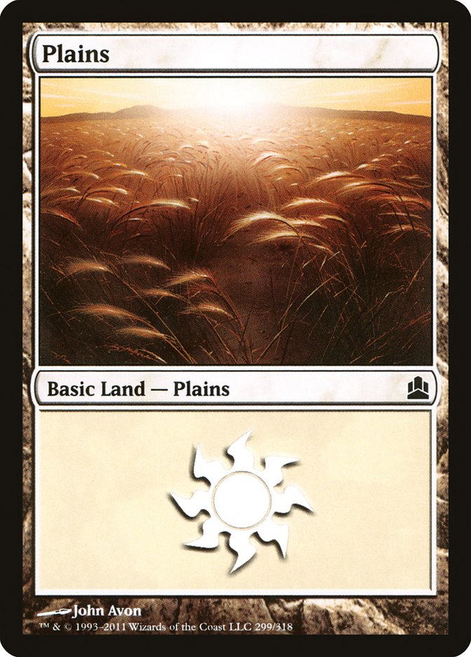 Plains (299) [Commander 2011] | Grognard Games