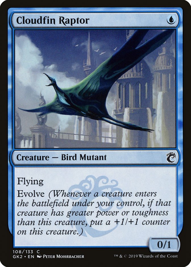 Cloudfin Raptor [Ravnica Allegiance Guild Kit] | Grognard Games