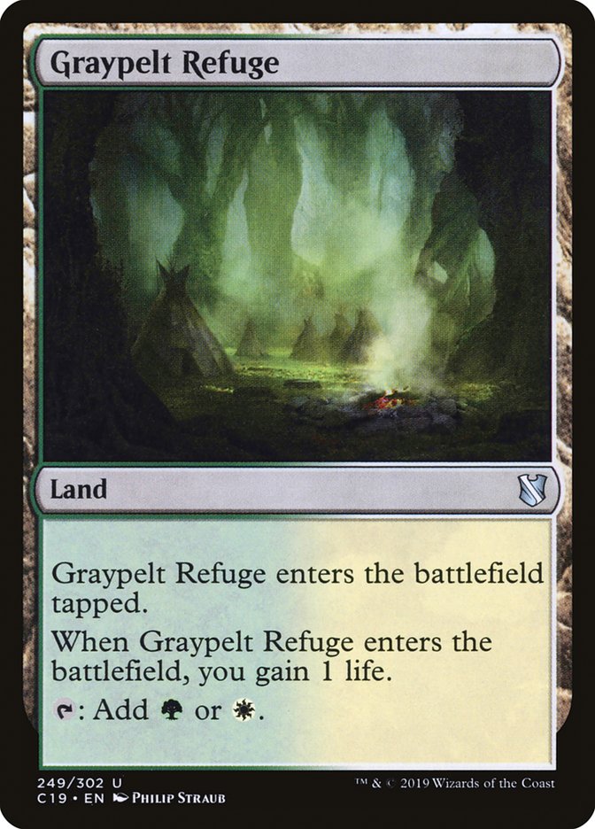 Graypelt Refuge [Commander 2019] | Grognard Games