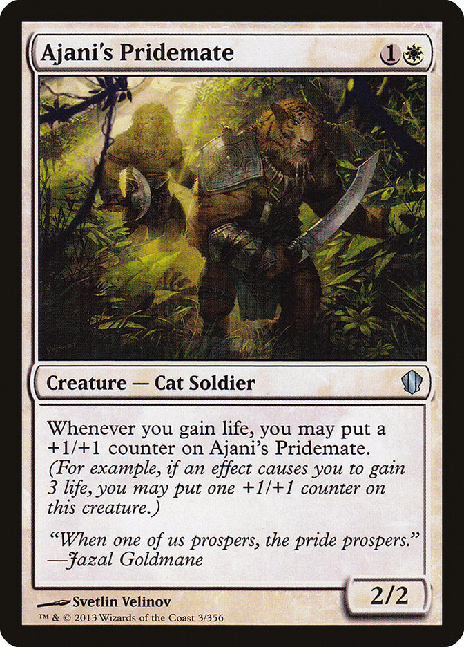 Ajani's Pridemate [Commander 2013] | Grognard Games