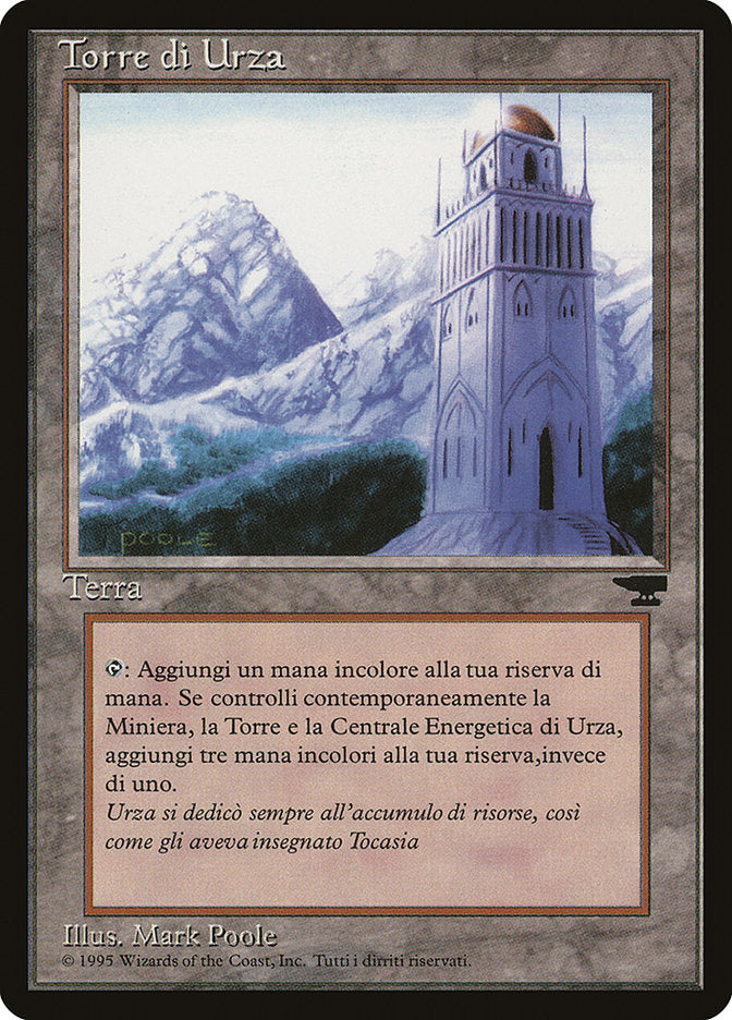 Urza's Tower (Plains) (Italian) - "Torre di Urza" [Rinascimento] | Grognard Games