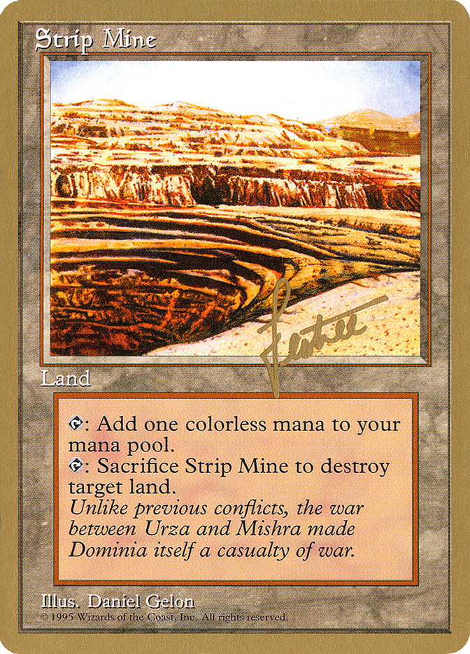 Strip Mine (Bertrand Lestree) [Pro Tour Collector Set] | Grognard Games