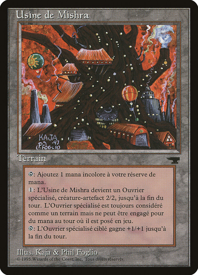 Mishra's Factory (French) - "Usine de Mishra" [Renaissance] | Grognard Games