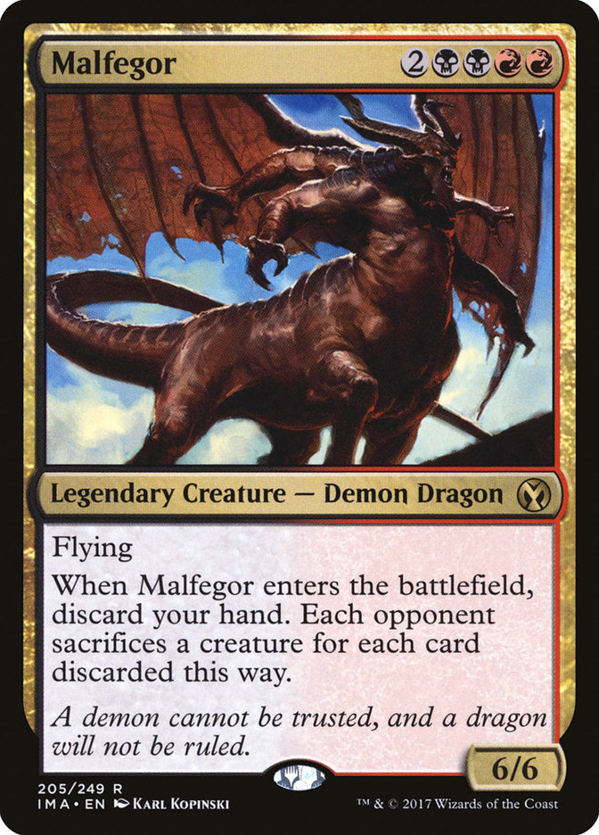 Malfegor [Iconic Masters] | Grognard Games