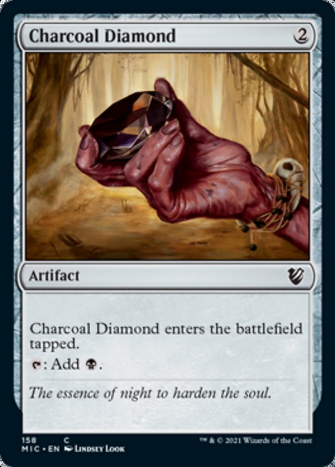 Charcoal Diamond [Innistrad: Midnight Hunt Commander] | Grognard Games
