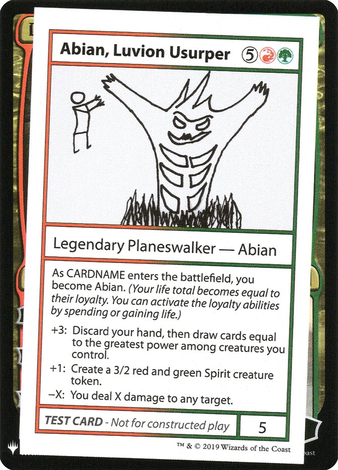 Abian, Luvion Usurper [Mystery Booster Playtest Cards] | Grognard Games
