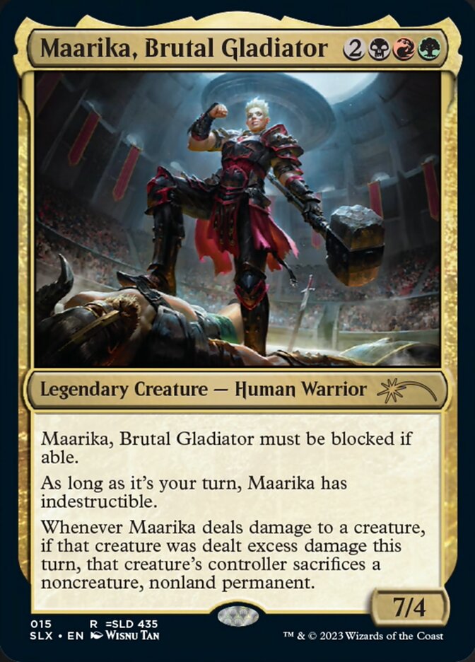 Maarika, Brutal Gladiator [Secret Lair: Universes Within] | Grognard Games