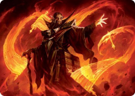 Plargg, Dean of Chaos Art Card [Strixhaven: School of Mages Art Series] | Grognard Games