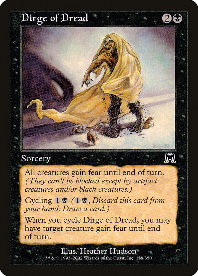 Dirge of Dread [Onslaught] | Grognard Games