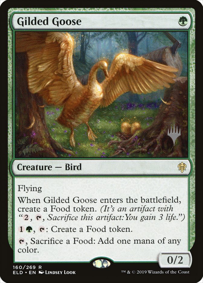 Gilded Goose (Promo Pack) [Throne of Eldraine Promos] | Grognard Games