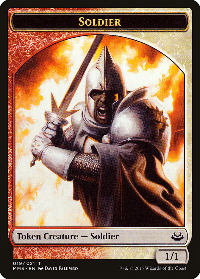 Soldier (019/021) [Modern Masters 2017 Tokens] | Grognard Games