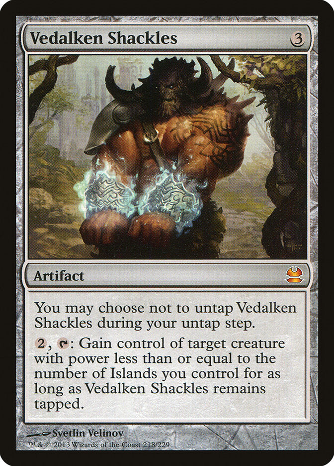 Vedalken Shackles [Modern Masters] | Grognard Games