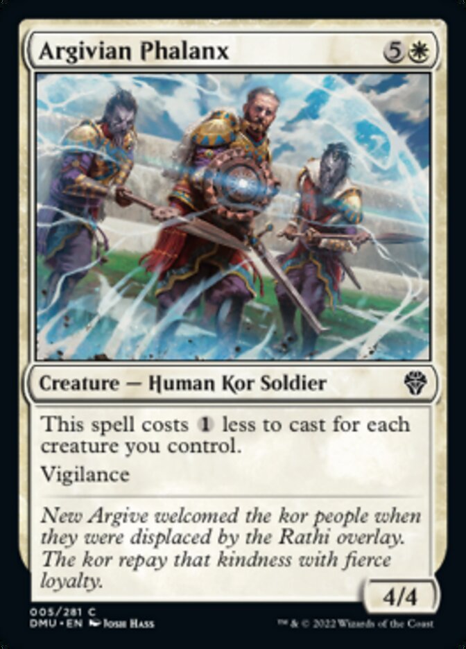 Argivian Phalanx [Dominaria United] | Grognard Games