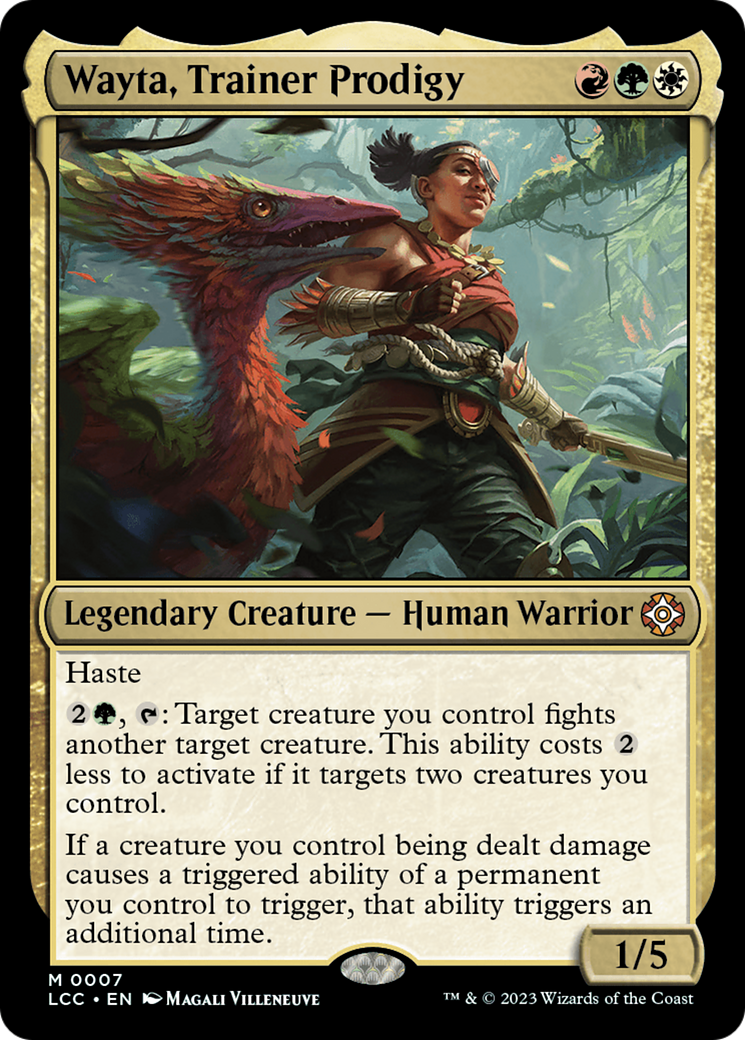 Wayta, Trainer Prodigy [The Lost Caverns of Ixalan Commander] | Grognard Games