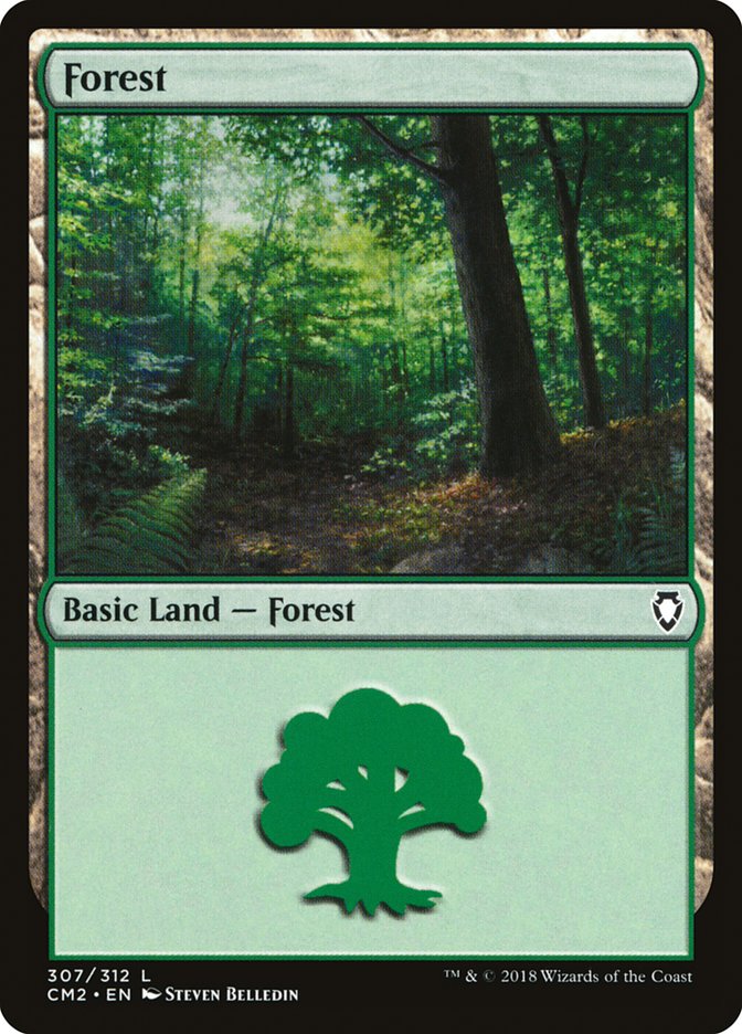 Forest (307) [Commander Anthology Volume II] | Grognard Games