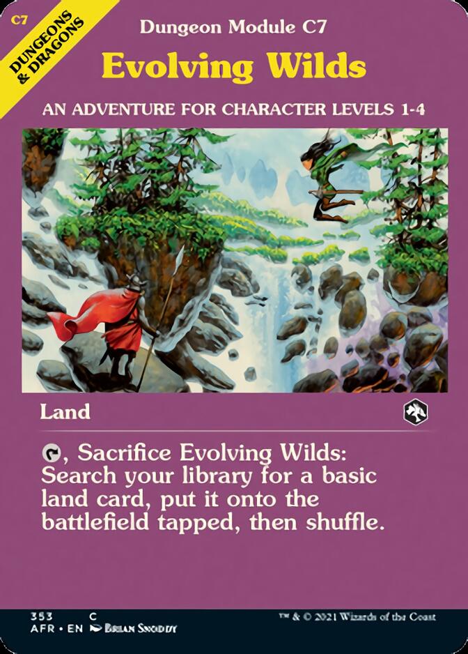 Evolving Wilds (Dungeon Module) [Dungeons & Dragons: Adventures in the Forgotten Realms] | Grognard Games