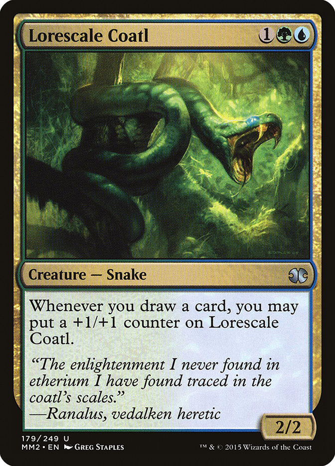 Lorescale Coatl [Modern Masters 2015] | Grognard Games