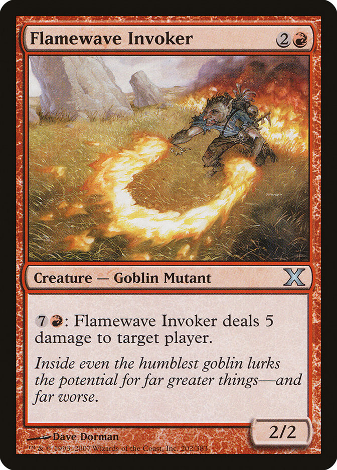 Flamewave Invoker [Tenth Edition] | Grognard Games