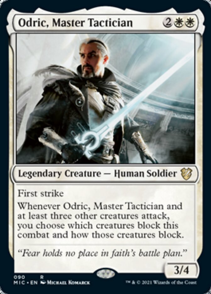 Odric, Master Tactician [Innistrad: Midnight Hunt Commander] | Grognard Games