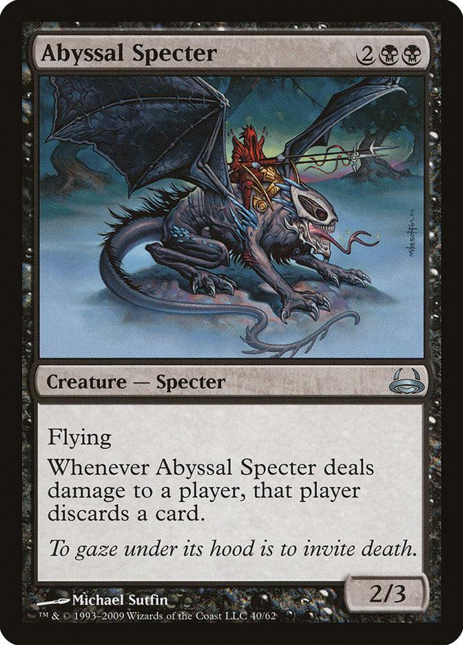 Abyssal Specter [Duel Decks: Divine vs. Demonic] | Grognard Games