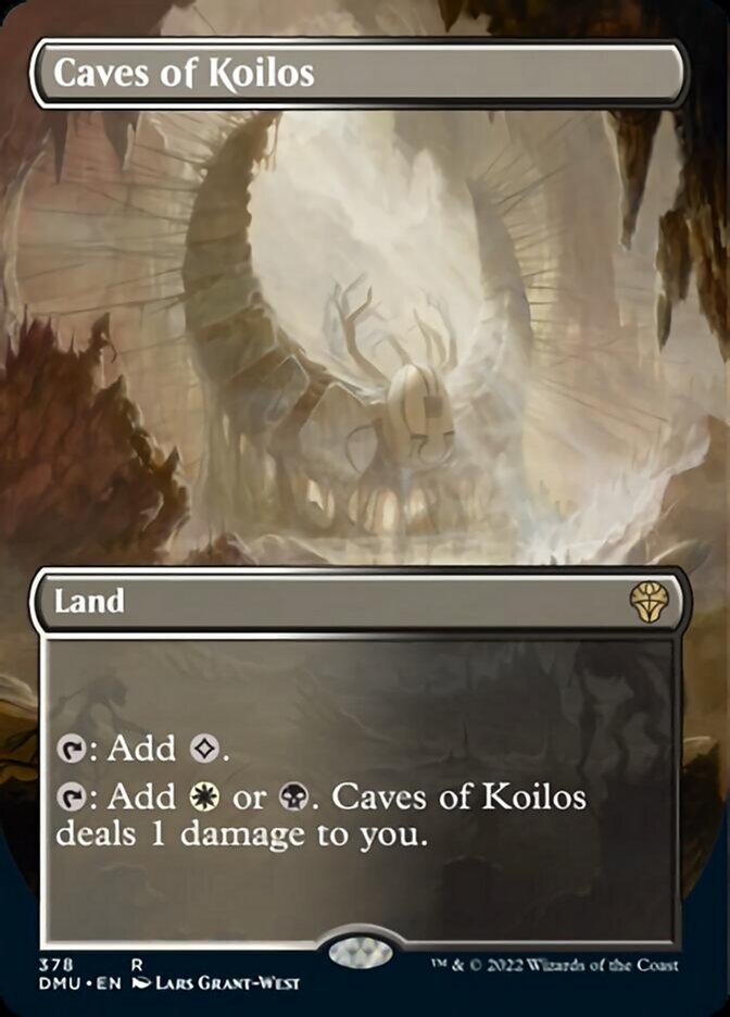 Caves of Koilos (Borderless Alternate Art) [Dominaria United] | Grognard Games