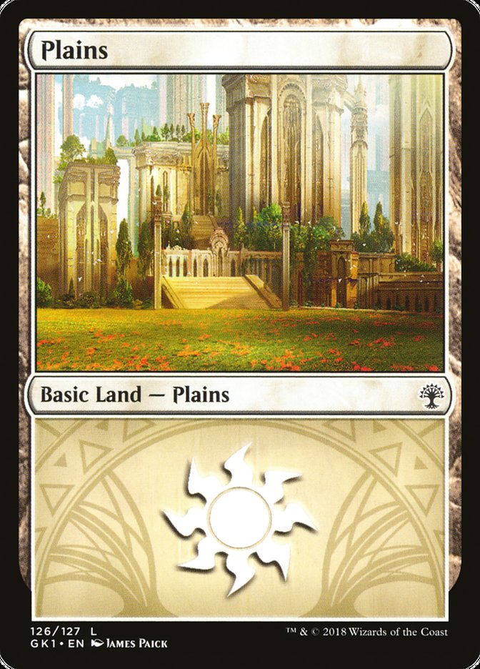 Plains (126) [Guilds of Ravnica Guild Kit] | Grognard Games