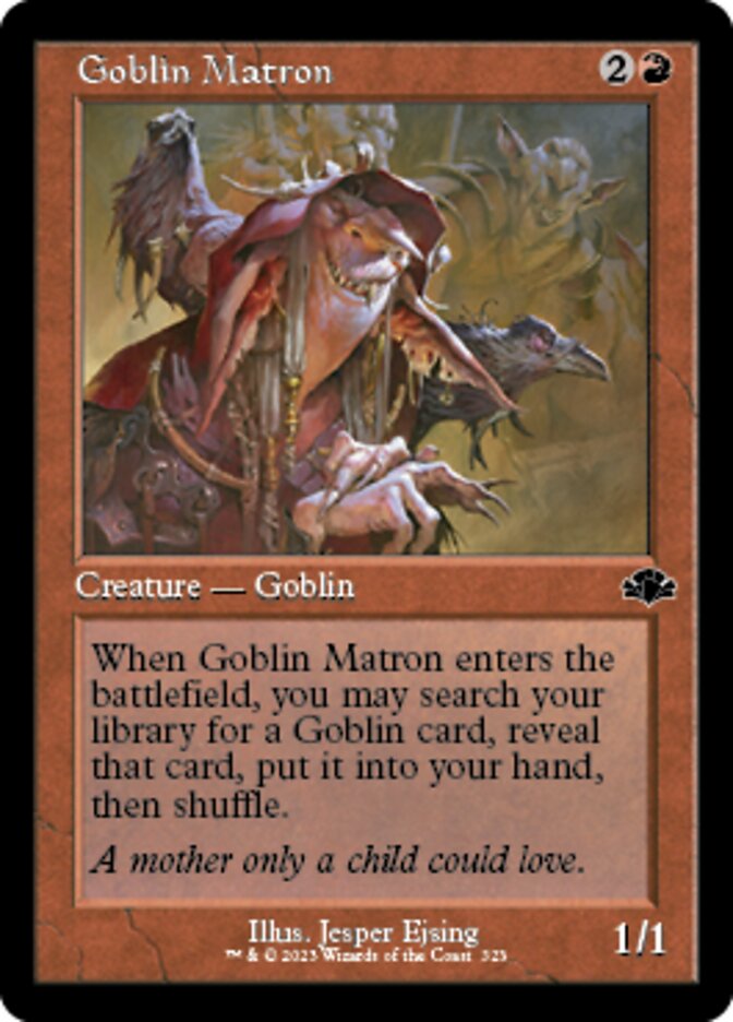 Goblin Matron (Retro) [Dominaria Remastered] | Grognard Games