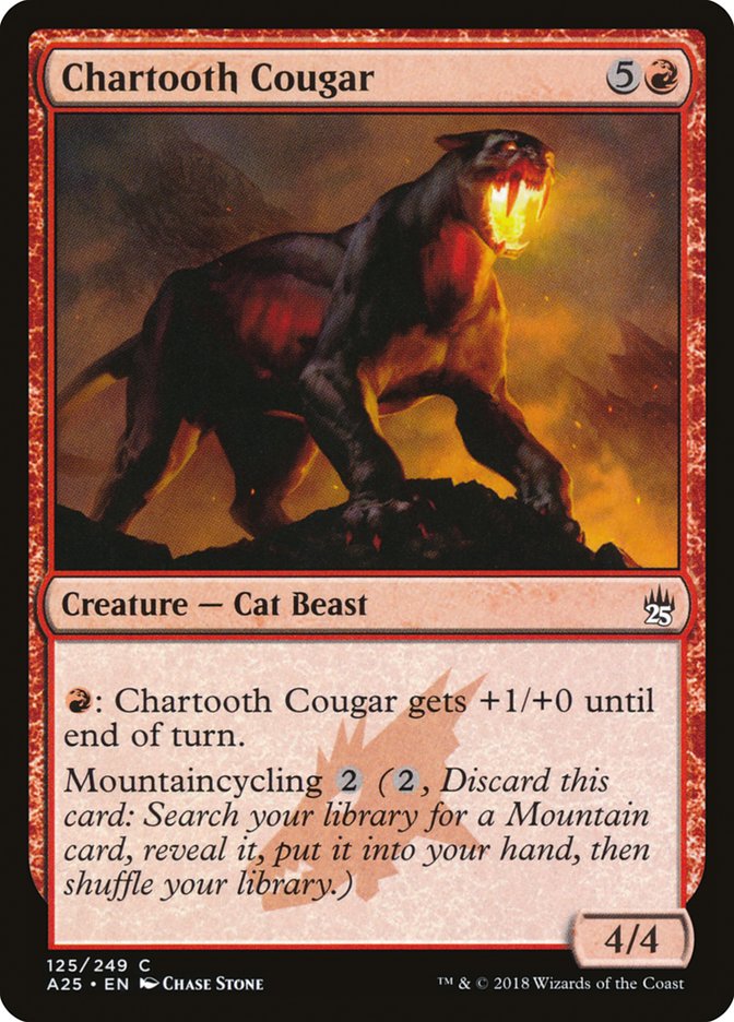 Chartooth Cougar [Masters 25] | Grognard Games
