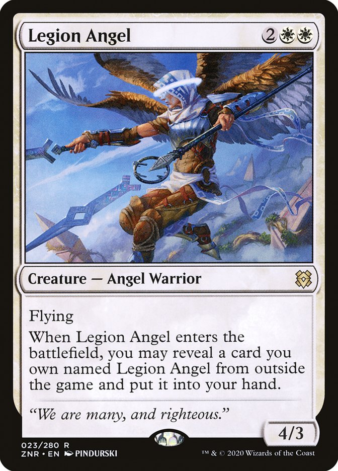 Legion Angel [Zendikar Rising] | Grognard Games