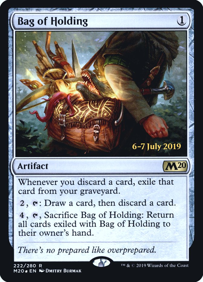 Bag of Holding  [Core Set 2020 Prerelease Promos] | Grognard Games