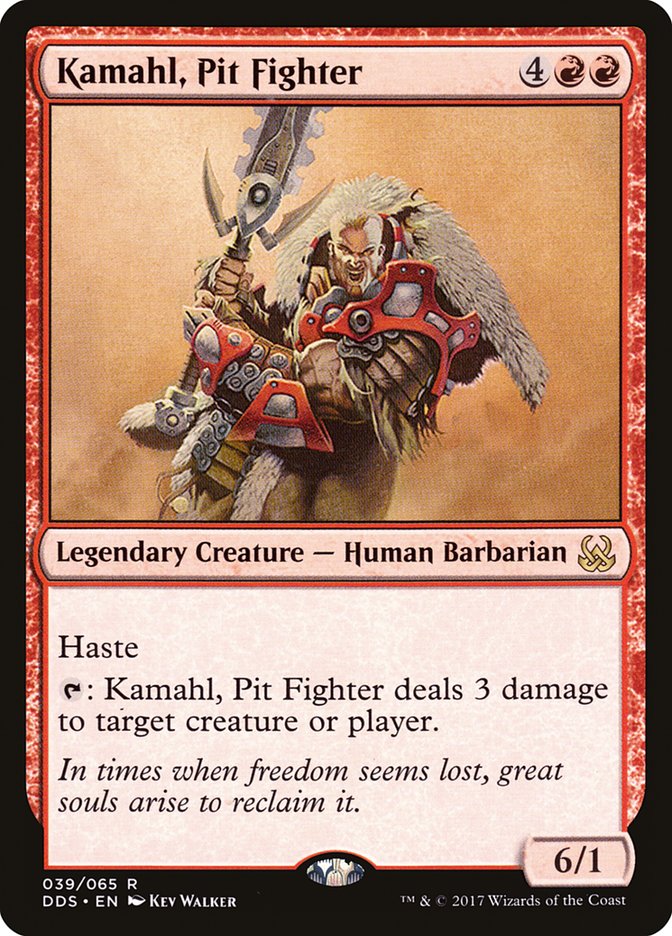 Kamahl, Pit Fighter [Duel Decks: Mind vs. Might] | Grognard Games