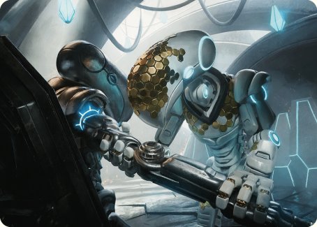 Myr Kinsmith Art Card [Phyrexia: All Will Be One Art Series] | Grognard Games