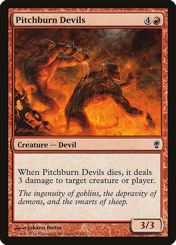 Pitchburn Devils [Conspiracy] | Grognard Games